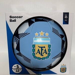 FA Light Blue Soccer Ball